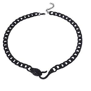 Black Snake Choker Necklace